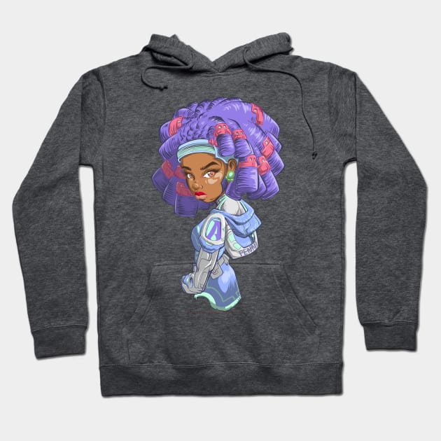 My Superheroes are Black Hoodie by dacreativegenius